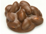 Whole almonds with milk chocolate