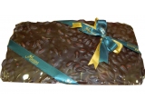 Block dark chocolate with  Almonds